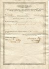 BANKNOTEN. Spanien. Königreich. Ferdinand VII. (Reg. 1808 und 1814-1833). Staatsschuldenverwaltung / Credito Público. Zinslose Anleihe über 33 Reales,...