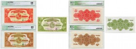 BANKNOTEN. Tonga. Government of Tonga. Lot. 4 Shillings 1966, 3. November. 10 Shillings 1966, 3. November. 1 Pound 1966, 2. Dezember. Pick 9e, 10e, 11...