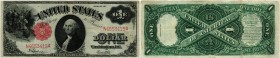 BANKNOTEN. United States of America / USA. United States Large Size Notes. Gold Certificates. 1 Dollar 1917. Signaturen: Speelman/White. Cuhaj KL27. 4...