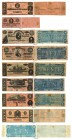 BANKNOTEN. United States of America / USA. Confederates States Notes. Lot. 2 Dollars 1862, 2. Dezember. J. Benjamin 1st Series. 50 Cents 1863, 6. Apri...