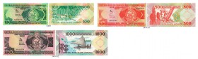BANKNOTEN. Vanuatu. Central Bank of Vanuatu. Lot. o. J. (1982). 100 Vatu. 500 Vatu. 1000 Vatu. Alle mit Serien# AA000208. Pick 1-3. I / Uncirculated. ...