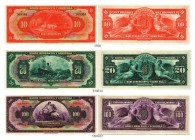 BANKNOTEN. Venezuela. Banco Mercantil y Agricola. Lot. o. J. (1967-69). 10 Bolivares o. J. 20 Bolivares o. J. 100 Bolivares o. J. (alle ohne Datum und...