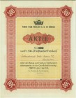 HISTORISCHE WERTPAPIERE. SCHWEIZ. Diverse. Tobis Film-Verleih AG. Aktie Fr. 500.-, 1935, Zürich. Lot ca. 100 Stück. (100) (~€ 55/USD 60)