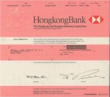 HISTORISCHE WERTPAPIERE. CHINA. Hongkong Bank, The Hongkong and Shanghai Banking Corporation. Share HK$2.50, 1987, Hongkong. Vorzüglich / Extremely fi...