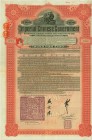 HISTORISCHE WERTPAPIERE. CHINA. $50, rot, 1911. Ausgegeben durch die Deutsch-Asiatische Bank. Mit Kupons 32-80, ohne 52 und 53. Ein deutscher und zwei...