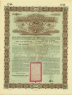 HISTORISCHE WERTPAPIERE. CHINA. Bond / Obligation £50, B, braun, Deutsche Tranche, 1896, Berlin. Ausgegeben durch die Deutsch-Asiatische Bank, nicht-a...
