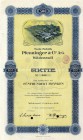 HISTORISCHE WERTPAPIERE. SCHWEIZ. Industrie / Energie. Tuch-Fabrik Pfenninger & Cie AG. Aktie Fr. 500.-, 1907, Wädenswil. Abbildung der noch heute bes...