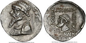 ELYMAIS KINGDOM. Kamnaskires V (ca. 54-32 BC). AR tetradrachm (26mm, 10h). NGC XF. Seleucia ad Hedyphon, dated Seleucid Era Year 272 (41/0 BC). Diadem...