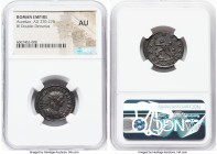 Aurelian (AD 270-275). BI antoninianus (22mm, 5h). NGC AU. Ticinum, 4th officina. IMP C AVRELIANVS AVG, radiate, cuirassed bust of Aurelian right, see...