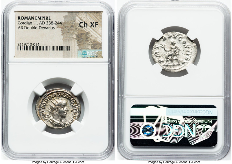 ANCIENT LOTS. Roman Imperial. Lot of five (5) AR antoniniani. NGC Choice VF-Choi...