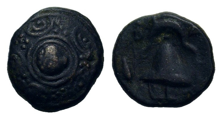 Kings of Macedon. Alexander III ‘the Great’ (336-323 BC). Æ Half Unit (12mm, 2.1...