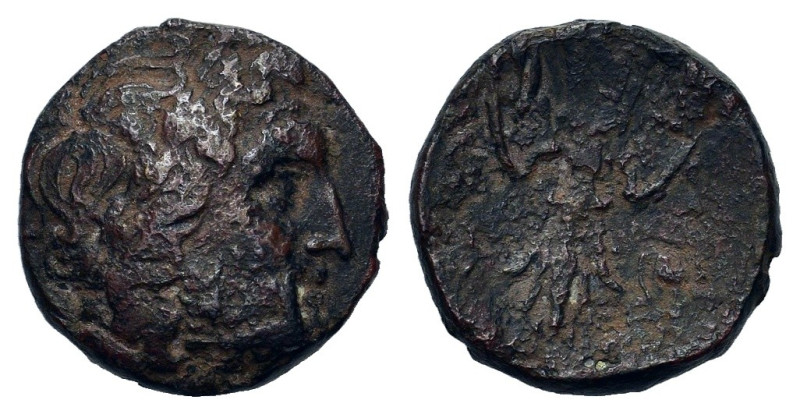 Seleukis and Pieria, Seleukeia Pieria, c. 300-281 BC. Æ (23,2mm, 9.75g). Laureat...