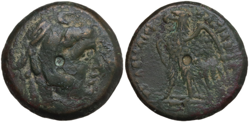 Ptolemaic Kings of Egypt, Ptolemy II Philadelphos (285-246 BC). Æ Obol (20mm, 7....