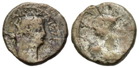 Nero (54-68). Egypt, Alexandria. BI Tetradrachm (24,4mm, 6.1g). Radiate bust r. R/ Draped bust of Alexandria r. RPC I 5289.