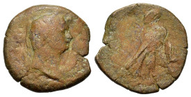 Domitian (81-96). Egypt, Alexandria. Æ (23,3mm, 6.93g). Laureate head r. R/ Eagle r. RPC II 2495.