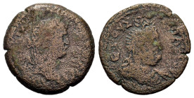 Domitian (81-96). Egypt, Alexandria. Æ (23,5mm, 6.8g). Laureate head r. R/ Bust of Serapis r. Cf. RPC II 2473.
