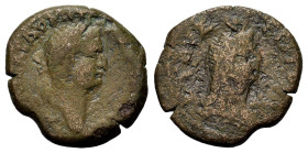 Domitian (81-96). Egypt, Alexandria. Æ (22,1mm, 6.25g). Laureate head r. R/ Draped bust of Isis r. Cf. RPC II 2490.