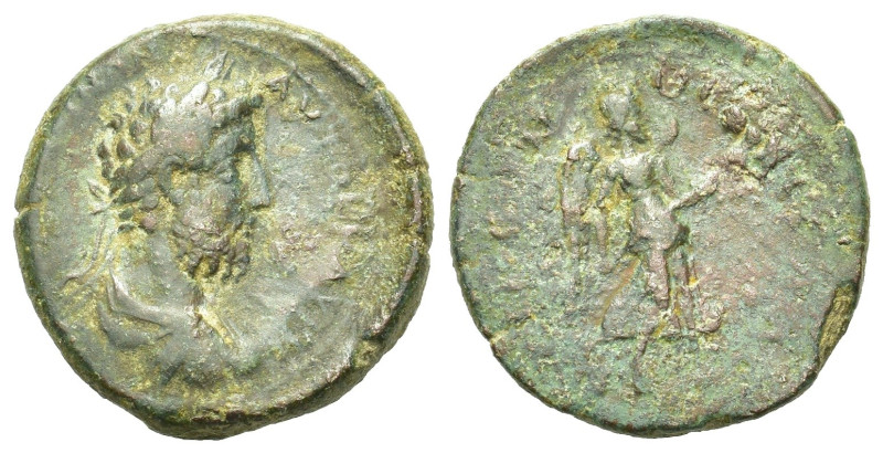 Commodus (177-192). Macedon, Thessalonica. Æ (11.98g). Radiate head of Commodus....