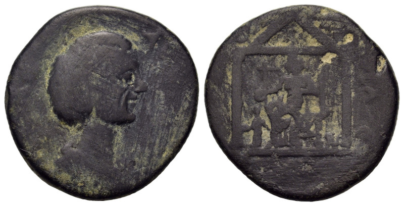 Julia Domna (Augusta, 193-217). Pisidia, Cremna. Æ (32,6mm, 20g). Draped bust r....