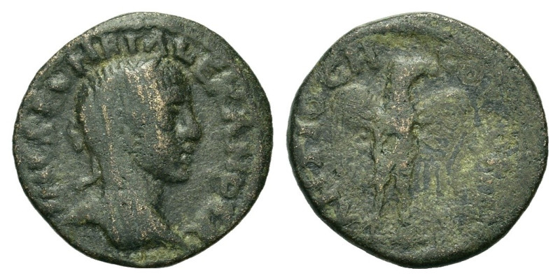 Severus Alexander (222-235). Pisidia, Antioch. Æ (16,1mm, 2.25g). Laurerate head...