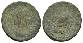 Philip I (244-249). Commagene, Samosata. Æ (27,3mm, 17.94g). Laureate, draped and cuirassed bust r. R/ Tyche seated l.; before, Pegasus leaping l. RPC...