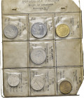 Italy. Series of 7 modern coins 1979.