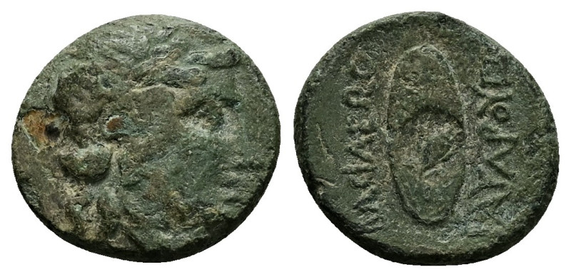 Galatian Kings of Thrace. Kavaros, (King of Tylis). AE, 3.67 g. - 16.91 mm. Circ...