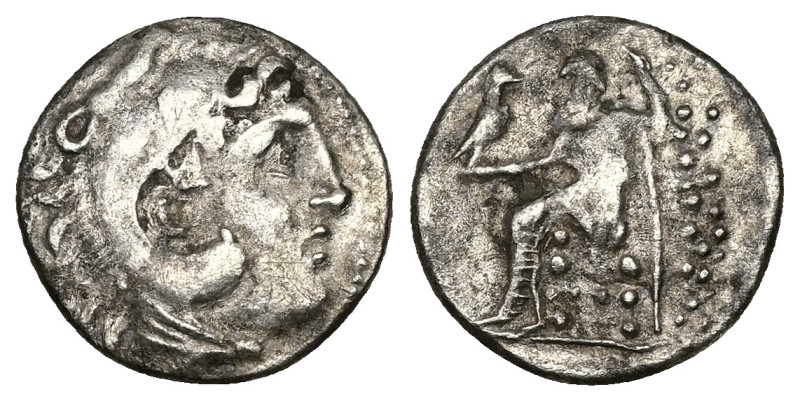 Kings of Macedon, Alexander III 'the Great', AR Drachm, 3.45 g 16.72 mm. 336-323...