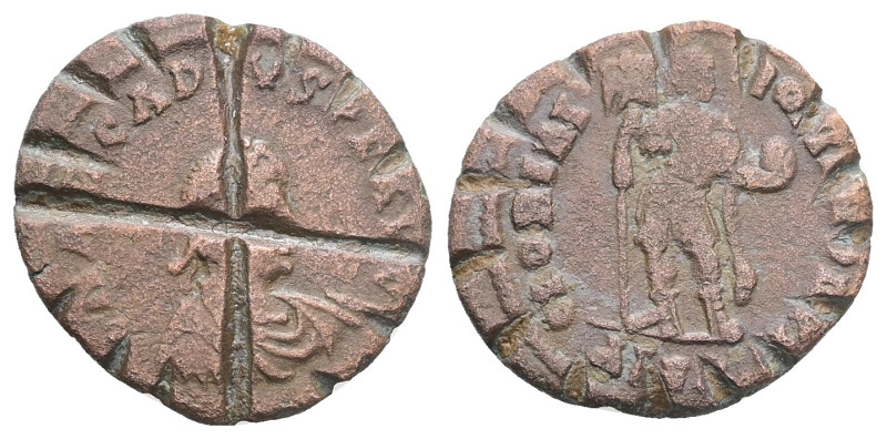 AE Late Roman one-nomisma weight. Eastern Mediterranean/Aegean (AD 4th-5th centu...