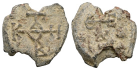 PB Byzantine monogrammatic seal (AD 8th century)
Weight: 9.04 g.
Diameter: 23.99 mm.