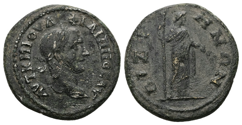 Thrace, Bizya. Philip I, AD 244-249. AE. 9.42 g. 27.12 mm.
Obv: ΑΥΤ Κ Μ ΙΟΥΛ ΦΙ...