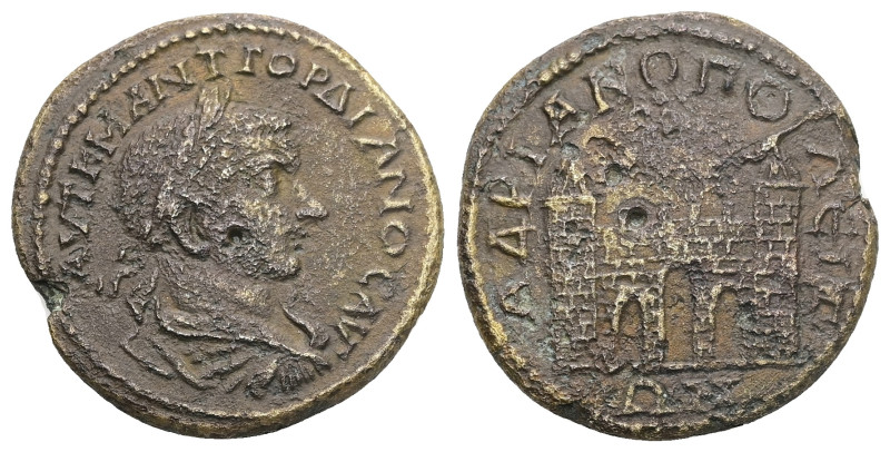 Thrace, Hadrianopolis. Gordian III, AD 238-244. AE. 11.72 g. 27.52 mm.
Obv: ΑΥΤ ...
