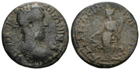 Pontus, Amasea. Commodus (AD 180–192). AE. 14.86 g. 31.35 mm.
Obv: Μ ΑΥΡ ΚΟΜΟΔΟϹ ΑΝΤΩΝΙΝ. Laureate-headed bust of Commodus wearing cuirass and paludam...