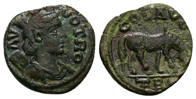 Troas, Alexandria. Pseudo-autonomous, Time of Gallienus (AD 260-268). AE, As. 4....