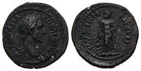 Mysia, Kyzikos. Antoninus Pius, AD 138-161. AE. 5.77 g. 22.54 mm.
Obv: ΑV ΚΑΙ Τ ΑΙ ΑΔΡΙ ΑΝΤΩΝΕΙΝΟϹ. Bare head of Antoninus Pius, right.
Rev: ΚVΖΙΚΗΝΩΝ...