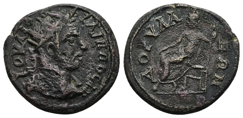 Phrygia, Dorylaeum. Philip I (AD 244–249). AE. 7.17 g. 24.02 mm.
Obv: Μ ΙΟΥΛΙΟϹ ...