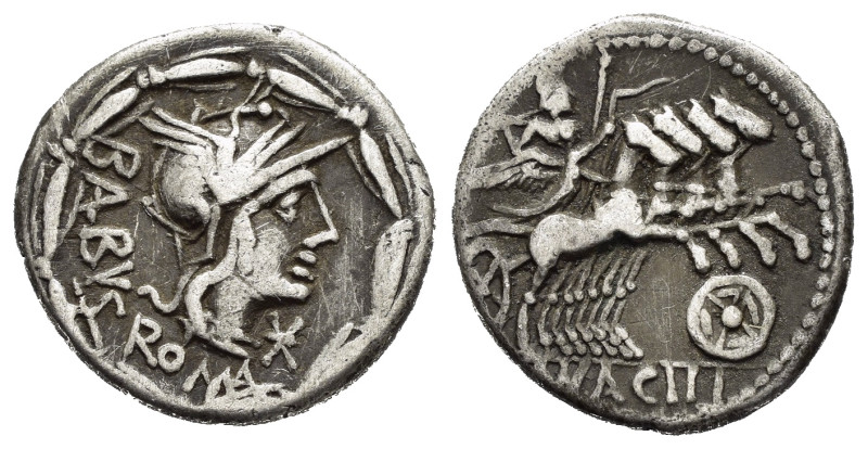 Repubblica Romana. Acilia. Man. Acilius Balbus (125 a.C.). Denario. Ag (3,82 g)....