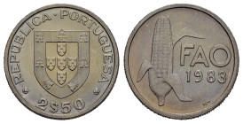 PORTOGALLO. 2,50 escudos 1983 FAO. Ni. FDC