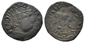 L'AQUILA. Ferdinando I d’Aragona (1458-1494). Cavallo AE (1,76 g). D'Andrea-Andreani 90-100. BB