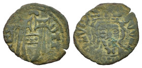 LUCCA. Repubblica a nome di Ottone IV (1209-1315). Denaro piccolo o albulo. Mi (0,40 g). MIR 128. qBB