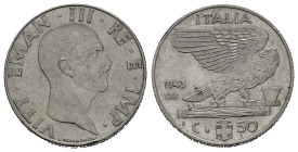 Regno d'Italia. Vittorio Emanuele III (1900-1943). 50 centesimi 1943 "Impero". Gig. 188. R. SPL