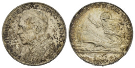 VATICANO. Pio XII (1939-1958). 5 lire 1939. Ag. FDC