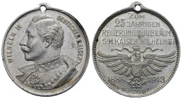 MEDAGLIE ESTERE – GERMANIA – PRUSSIA – GUGLIELMO II (), medaglia con al dritto il busto dell’Imperatore Guglielmo II, in divisa e decorazioni, verso s...