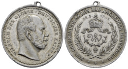 MEDAGLIE ESTERE – GERMANIA – PRUSSIA – GUGLIELMO IL GRANDE (), medaglia con al dritto il busto dell’Imperatore Guglielmo I verso d. intorno WILHELM DE...