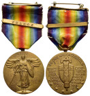 MEDAGLIE ESTERE – USA (STATI UNITI D’AMERICA) – WW1 PRIMO CONFLITTO MONDIALE. Medaglia con attacco ad anello. Questa medaglia è stata istituita nel 19...