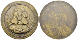 MEDAGLIE ESTERE – UNIONE DELLE REPUBBLICHE SOCIALISTE SOVIETICHE (URSS) – 1943. Medaglia non portativa emessa nel 1945 per ricordare lo sfondamento de...