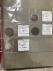 Monete del mondo. Grecia. Album raccoglitore con 68 monete differenti + 5 set coins. Conservazioni varie da MB a FDC