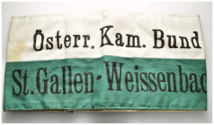 COLLEZIONISMO VARIO – FASCIA DA BRACCIO – REPUBBLICA AUSTRIACA (1955-) – Fascia da Braccio della Österreichischer Kameradschaftsbund della città di St...