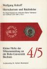 KUHOFF Wolfgang. Die Regierungszeit der romischen Kaiser Valerianus und Gallienus (253-268 n. Chr.). Bochum, 1979 Legatura editoriale, pp. 92, ill.
