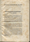 LUSCHIN Arnold. Innerosterreichische Nachpragung Aquileja. 4 complete parts, tied with Die Agleir. Wien,1866 - 1871. Rilegatura tutta in pelle muta, p...